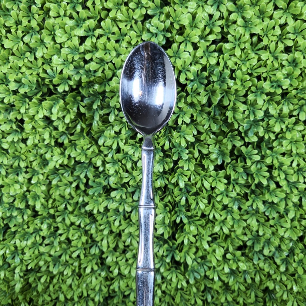 Cambridge Silversmiths Mambosa Bamboo 18/10 SS Soup Spoon Silver 7.75"